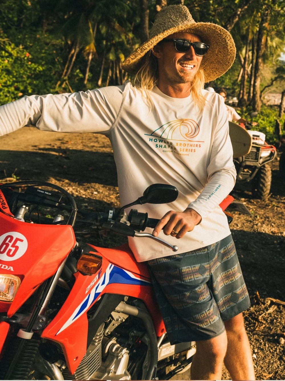 Howler Brothers Bruja Boardshorts 18.5" in Mescal Petrol